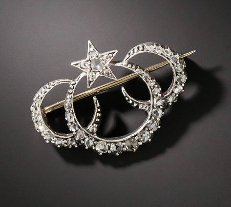 Witchy Wedding, Beachy Style, Tri Delta, Nouveau Jewelry, Goth Jewelry, Wedding Brooch, Diamond Brooch, Christmas Pins, Royal Jewels