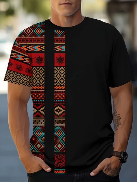 Ankara Dress Styles For Men, Ankara Shirts For Men, Men African Fashion, Man Dress Design, African Print Shirt, African Wear Styles For Men, Traditional African Clothing, Latest African Men Fashion, African Shirts For Men