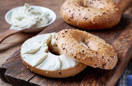 You searched for Cream cheese - Farm Flavor Bagel With Cream Cheese, Neufchatel Cheese, Plain Bagel, Dairy Free Cream Cheese, Best Bagels, Bagel Cream Cheese, Make Cream Cheese, Bagel Shop, General Mills