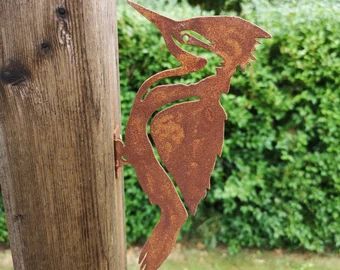 Vogel Silhouette, Yard Ornaments, Decorative Garden Stakes, Metal Tree Wall Art, Fence Decor, Outdoor Garden Decor, Bird Silhouette, Metal Birds, Rusty Metal