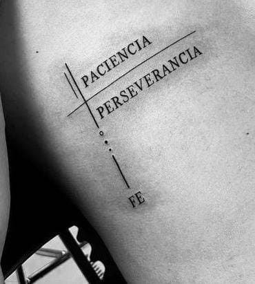 Tattoo Costillas, Abdomen Tattoo, Spanish Tattoos, Simple Hand Tattoos, Tatuagem Masculina Pequena, Health Tattoo, Back Tattoos For Guys, Tattoo Script, Small Tattoos For Guys