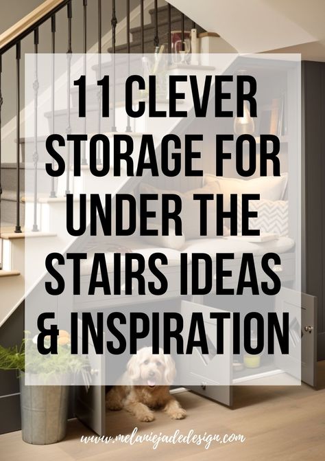 Small Understairs Closet Ideas, Under The Stairs Storage Organization, Attic Living Room And Kitchen, U Der Stairs Ideas, Clever Under Stairs Storage, Storage Underneath Stairs, Best Under Stairs Storage Ideas, Under The Steps Storage Ideas, Entryway Decor Under Stairs