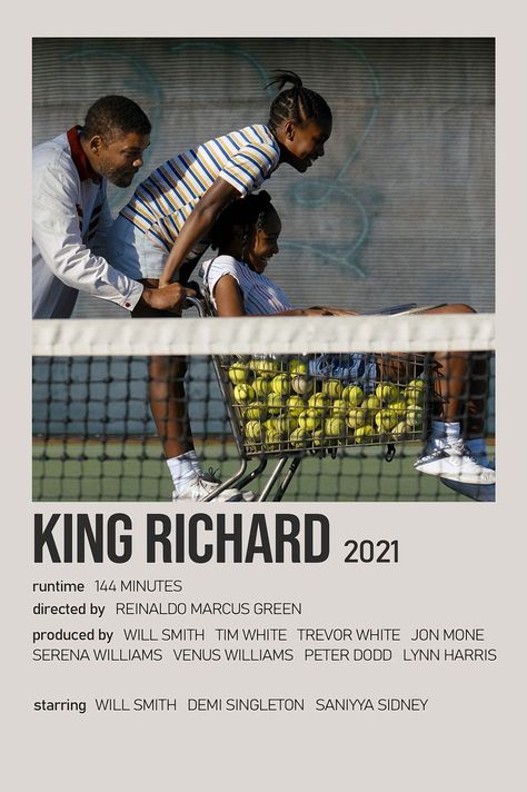 Nicky Barnes, Clea Duvall, Venus And Serena Williams, Richard Williams, Acting Tips, King William, Jon Bernthal, Polaroid Poster, King Richard