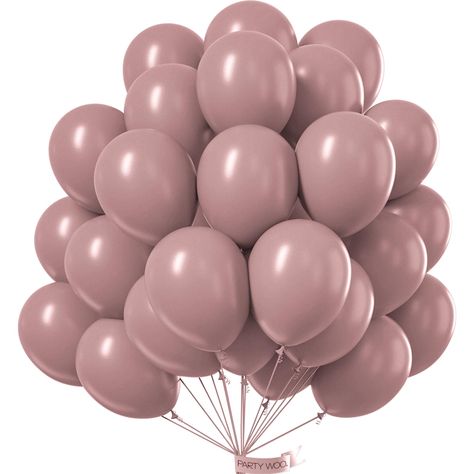 PRICES MAY VARY. Package includes 12 inch rosy brown balloons (50 pcs), ideal latex balloons for birthday decorations, party decorations, baby shower decorations, wedding decorations Safe and non-toxic, made of latex, recommended to use with a balloon hand pump or electric balloon pump Latex balloons filled with AIR will stay full for up to 72 hours, while with HELIUM will stay full for 3-6 hours. For best float results, fill helium 1-2 hours before your event Ideal balloons for balloon garland Brown Balloons, 50 Balloons, Orange Balloons, Rosy Brown, Balloon Pump, Red Balloon, Decorations Party, Decorations Wedding, Hand Pump