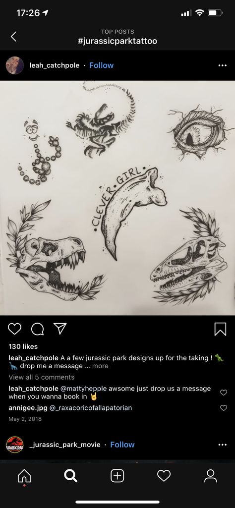 Jurassic World Tattoo Ideas, Small Jurassic Park Tattoos, Life Finds A Way Tattoo Jurassic Park, Jurassic Park Tattoo Small, Jurassic Park Tattoo Ideas, Jurassic World Tattoo, Jurassic Tattoo, Jurrasic Park Tattoo, Jurassic Park Tattoos