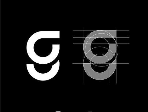 G Typeface, G Typography Logo, G Logo Ideas, Circular Logo Design Inspiration, G Logo Design Ideas, G Logo Design Letter, G Letter Design, Gg Logo Design, G G Logo