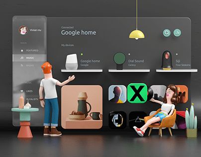 Home Dashboard, Smart Home Dashboard, Best Web Design Inspiration, Smart Home Gadgets, Gadgets Technology, 3d Studio, Dashboard Design, Best Web Design, 3d Characters