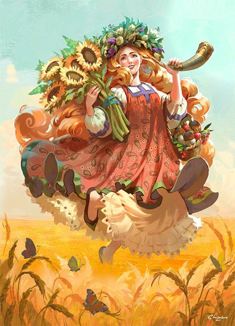 Game Dev, Russian Art, Monster Girl, Character Design Inspiration, Interesting Art, Fairy Tale, Aesthetic Art, Cartoon Art, Game Art