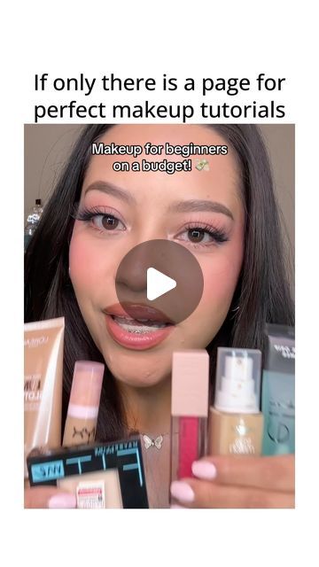 Makeup Tutorials on Instagram: "Makeup for beginners on a budget ✨
Credit: @slaybyjess 

#makeup #makeuptutorial #makeupforbeginners #reelsintagram" Instagram Makeup, Makeup For Beginners, Makeup Application, Makeup Tutorials, On A Budget, Makeup Tutorial, Budgeting, Step By Step, Makeup