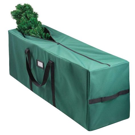 christmas tree bag for christmas tree storage bag (CANVAS) - Xmas tree bag fits 8 FT Christmas Tree Storage Box, Christmas Tree Tote, Christmas Tree Bag, Christmas Tree Storage Bag, Gift Wrap Storage, Christmas Tree Storage, Tree Bag, Holiday Storage, Ornament Storage