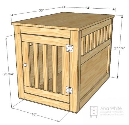 Plans for a end table kennel Kennel Furniture, Dog Crate Table, Diy Dream Catcher, Diy Dog Crate, Dog Kennel Cover, Wooden Dog Kennels, Kennel Cover, Dog Kennel Furniture, Diy Dog Kennel