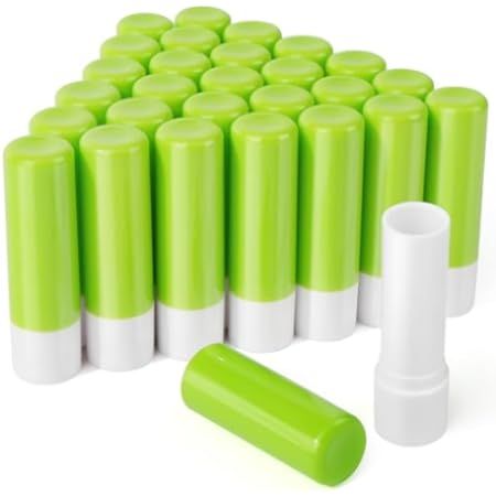 Amazon.com: GOEGE 15 ML Clear Empty Plastic Oval Deodorant Containers Lip Balm Tubes for Lipstick, Crayon,chapstick,homemade Lip Balm,BPA Free (10 Pcs) : Beauty & Personal Care Deodorant Containers, Lip Balm Containers, Lip Balm Recipes, Homemade Lip Balm, Lip Balm Tubes, Green Cap, Lip Care, Abs Material, Deodorant