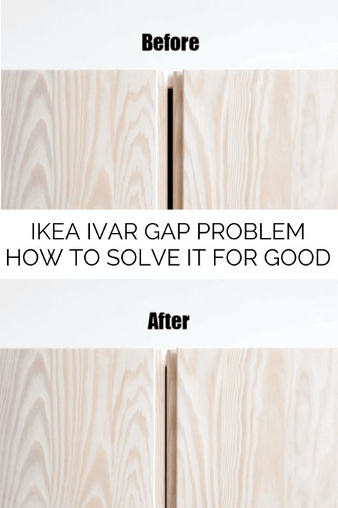 Ivar Hack Cabinets, Ikea Hack Ivar Cabinet, Ikea Ivar Alcove, Ivar Ikea Wall, Ikea Cabinet Fronts Hack, Ikea Ivar Built In Hack, Ikea Hacks Ivar Cabinet, Ikea Ivar Door Hack, Ivar Ikea Office