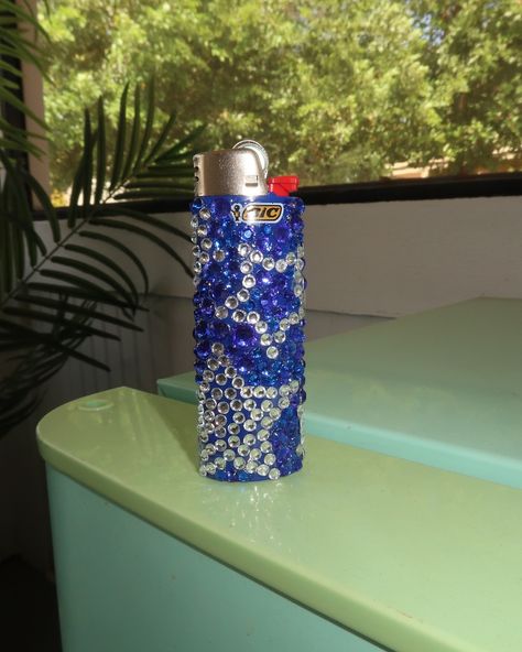 Bedazzle lighters DROP IS LIVE NOW!!! ⭐️⭐️⭐️ there is only 1 of each design available… website in bio Blinged Out Lighter, Painting Lighter Ideas, Bedazzled Pen Batteries, Diy Lighter Decor, Painted Lighter Ideas, Beddazling Things, Bedazzled Lighter Diy, Bedazzle Crafts, Cool Lighter Designs