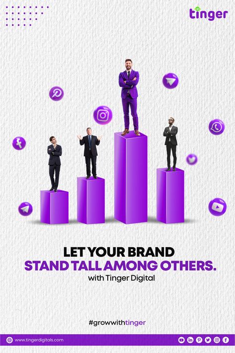 Let your brand stand tall among others with Tinger Digital 

#socialmedia #marketing #socialmediamarketing #digitalmarketing #instagram #branding #business #marketingdigital #seo #design Tinger Digital, Seo Design, Digital Inspiration, Adobe Illustrator Graphic Design, Social Media Marketing Manager, Social Media Advertising Design, 3d Art Drawing, Branding Business, Instagram Branding