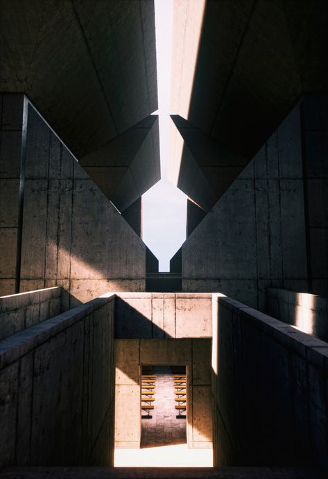 Hurva Synagogue Louis Kahn, Architecture And Light, Phenomenology Architecture, Arch Building, Steel Architecture, Louis Kahn, Old Abandoned Houses, Tower Of Babel, Architecture People