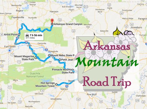 Arkansas's Mountain Trail Will Lead You To The Most Majestic Views In The State Arkansas Mountains, Arkansas Road Trip, Arkansas Vacations, Petit Jean State Park, Texas Trip, Arkansas Travel, Empty Nesters, 500 Miles, Mountain Trail