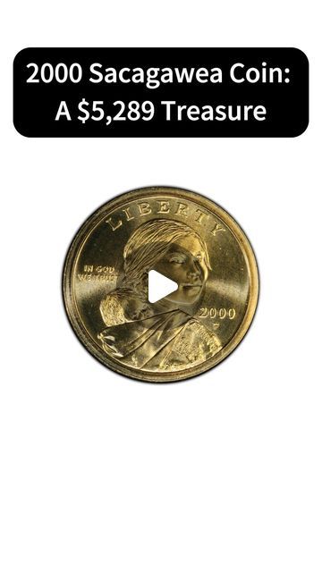 Herit Coin on Instagram: "2000 Sacagawea Coin: A $5,289 Treasure!
#coins  #coincollecting #dollar  #treasurehunting" Sacagawea Dollar, Dollar Coin, July 28, Treasure Hunt, Coin Collecting, Coin, On Instagram, Instagram