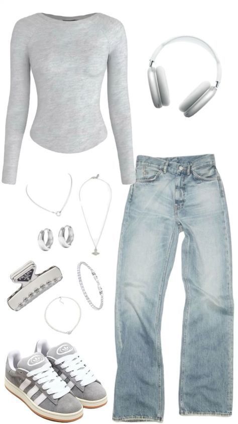 Simple Outfits For School, Mode Hipster, College Fits, Outfit Inspo Casual, Casual Preppy Outfits, Cute Lazy Day Outfits, Trendy Outfits For Teens, Cute Outfits For School, Looks Street Style