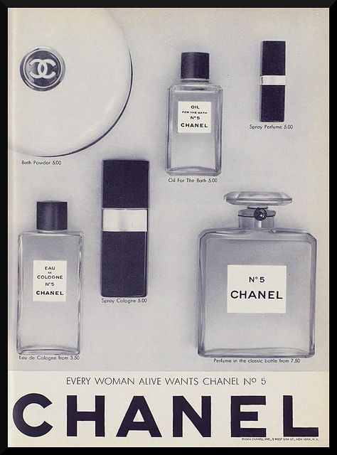 Chanel - 1965 Chanel Advertising, Chanel No 5 Perfume, Chanel Ad, Chanel N 5, Chanel No5, Perfume Chanel, Chanel N° 5, Makeup Ads, Perfume Ad