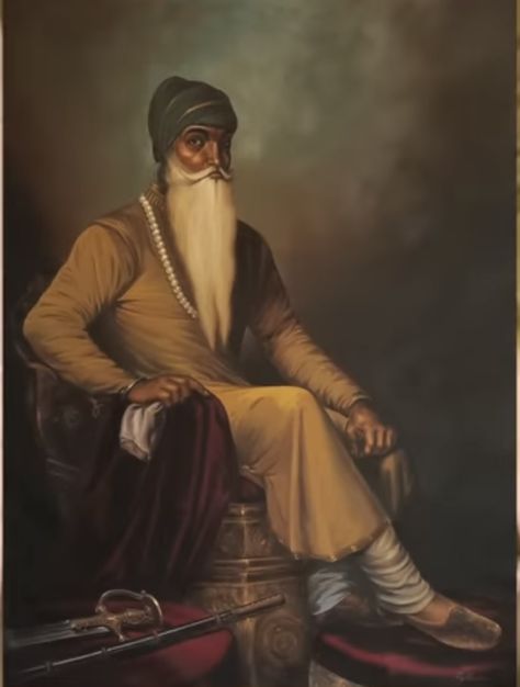 Ranjit Singh, Maharaja Ranjit Singh, Better Life Quotes, Wedding Outfit, Oil On Canvas, Art Painting, History, Canvas, Art