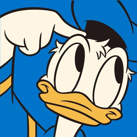 Disney Lovers! • Instagram Donald Duck Aesthetic, Donald Duck Pfp, Duck Aesthetic, Duck Cute, Donald And Daisy Duck, Disney Duck, Quack Quack, Angry Bird, Daisy Duck