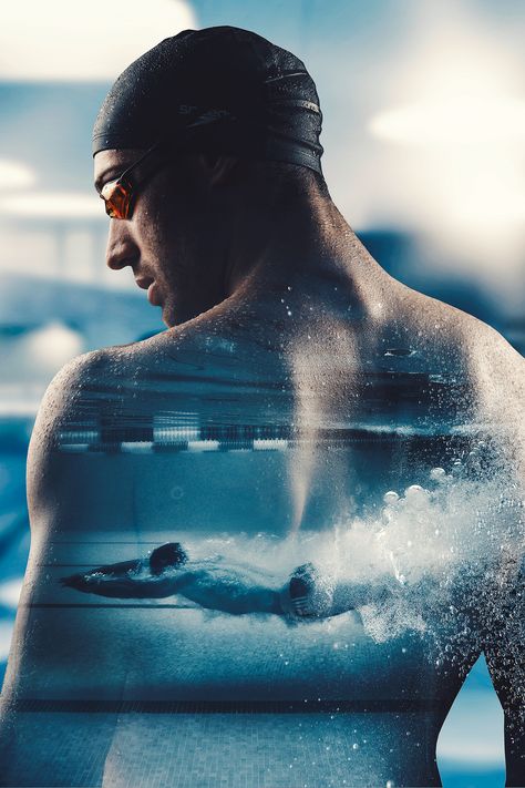 Breaststroke Swimming Photography, Man Swimming Photography, Swimming Graphic Design, Swimmer Aesthetic Male, Swimming Photoshoot, Water Sports Photography, Swimming Senior Pictures, Swim Photos, Swimming Posters