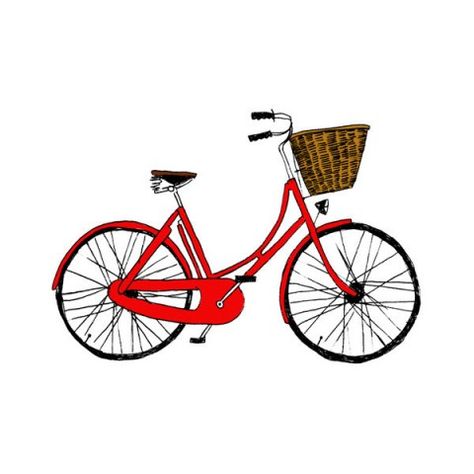 "Red Bike" temporary tattoo by Tattly. Tattoo Bike, Katie Evans, Vintage Documents, Red Bicycle, Bicycle Illustration, Bike Tattoos, Bike Drawing, Pee Wee Herman, Red Bike