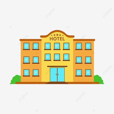 Hotel Drawing Illustration, Cartoon Rope, Lobi Hotel, Hotel Illustration, Hotel Drawing, Vector Architecture, Architecture Vector, Vector Building, Building Vector