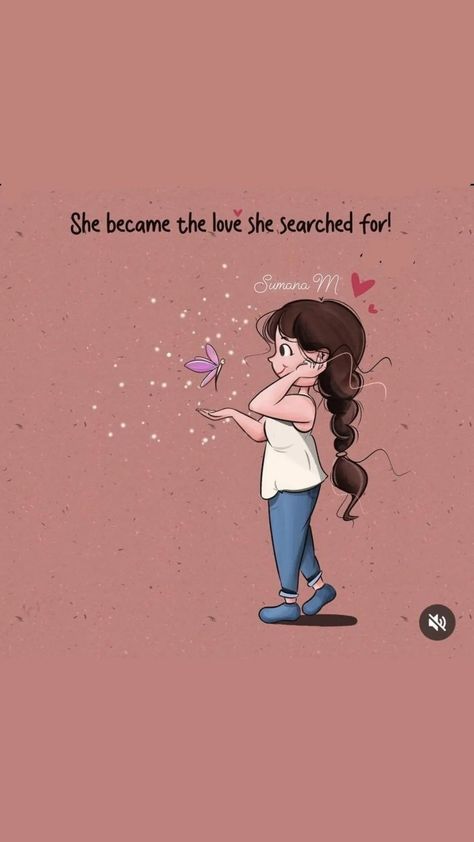 Cute Picture Quotes, Cute Inspirational Quotes, Cute Quotes For Life, Cute Images With Quotes, Illustration Art Girl, Mom Art, Feel Good Quotes, Girly Art Illustrations, Cartoon Quotes