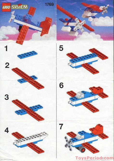 Crazy Easy Lego Machines That Work // [http://theendearingdesigner.com/10-cool-lego-machine-constructions-that-you-never-imagined-possible/] Lego Airplane Instructions, Lego Plane Ideas, Lego Free Build Ideas, Lego Plane Instructions, Simple Lego Ideas, Lego Simple Ideas, Simple Lego Builds Instructions, Simple Lego Builds, Lego Therapy