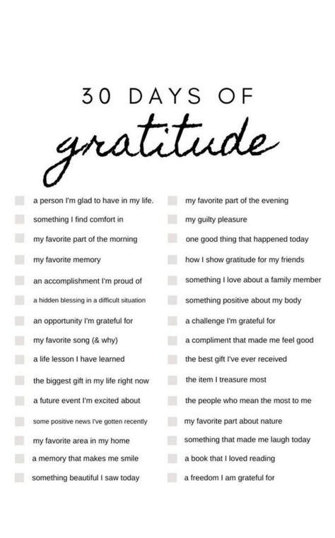 30 Days Of Gratitude, 5am Club, Gratitude Prompts, Journal Inspiration Writing, Healing Journaling, Gratitude Journal Prompts, Self Care Bullet Journal, Writing Therapy, Writing Challenge