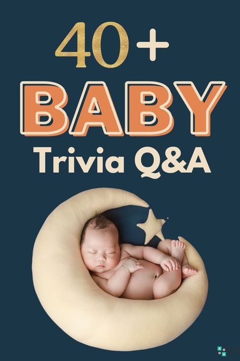 41 Baby Trivia Questions and Answers Baby Trivia Questions And Answers, Baby Shower Games Ideas, Kids Thanksgiving Party, Unique Baby Shower Games, Baby Shower Games Fun, Random Trivia, Diy Baby Shower Games, True Or False Questions, Baby Trivia