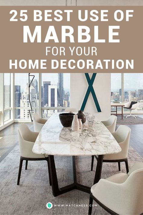 Marble Dinning Room Ideas, Dining Table Design With Marble Top, Chairs For Marble Dining Table, White Marble Dining Table Decor, Dining Room With Marble Table, Marble Dining Table Design Luxury, Marble Top Dining Table Modern, White Marble Table Dining, Dining Table Design Modern Luxury