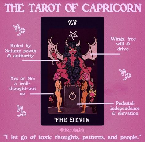 Capricorn Aesthetic, Major Arcana Tarot, Capricorn Art, Capricorn Rising, Astrology Capricorn, Capricorn Season, Capricorn Girl, Arcana Tarot, Tarot Cards For Beginners