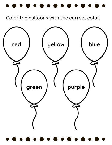 "Color words worksheet printable coloring pages for preschool, kindergarten, elementary, and home! follow instructions worksheet, read and identify colors coloring page, for fun and learning! color the pictures with the correct color activity. learn and practice color words. color activity for the little ones, can be used as a weekly theme activity, sight word activity, or for kids learning english. pdf digital download- full page 8.5\"x11\" printables- 10 pages. please let me know if you have a Coloring Practice, Drawing Activity For Kindergarten, Get To Know Me Kindergarten Activities, Seeing Activity Preschool, Head Start Worksheets, Identify Colors Activities, Color In The Lines Activity, Coloring Sheets For Elementary, 1 Grade Crafts