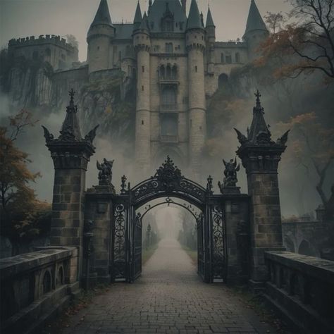 Dark Castle, Chateau Medieval, Gothic Castle, Castle Aesthetic, Castles Interior, Fantasy Castle, Fantasy Story, Fantasy Places, Beautiful Castles