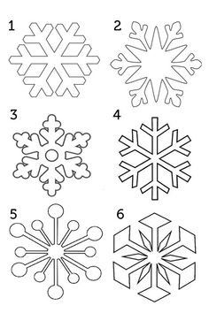 Teaching Kids Colors, Printable Snowflake Template, Printable String Art Patterns, Snowflake Cutouts, Snowflake Template, String Art Patterns, Christmas Stencils, Navidad Diy, Christmas Templates