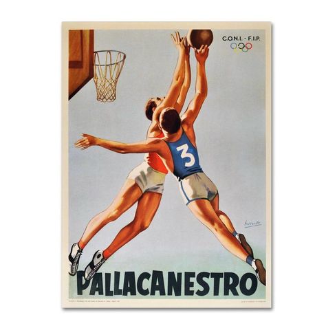 Sport Posters, Olympic Basketball, Basketball Poster, Basketball Posters, Basket Vintage, Photos Originales, Vintage Apple, Fair Play, Sports Prints