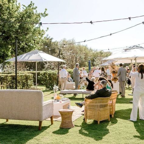 OTD Wedding and Events on Instagram: "| Furniture and Styling | We always feel that pre-drinks sets the tone for the rest of the event. So ensure you have enough furniture, drinks and canapes. #weddingplanning #destinationwedding #predrinksvibes #onthedayplanner #onthedaycoordination Venue: @penhillfarm Photographer: @catherinemacphotography" Pre Drinks Wedding, Canapes Set Up Ideas, Lounge Set Wedding, Cocktail Hour Wedding Set Up, Outdoor Wedding Furniture Ideas, Drinks Reception Wedding, Canape Wedding Reception, Wedding Outdoor Furniture, Pre Drinks Aesthetic