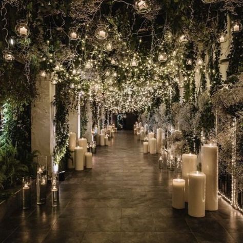 Flowers And Lights Wedding, Courtyard Wedding Ideas, Princess And The Frog Wedding Ceremony, Wedding Lots Of Greenery, Colombian Wedding Venues, At Home Wedding Reception Decorations, Classic Timeless Wedding Theme, Princess And The Frog Wedding Theme Ceremony Decor, Khaleeji Wedding Decor