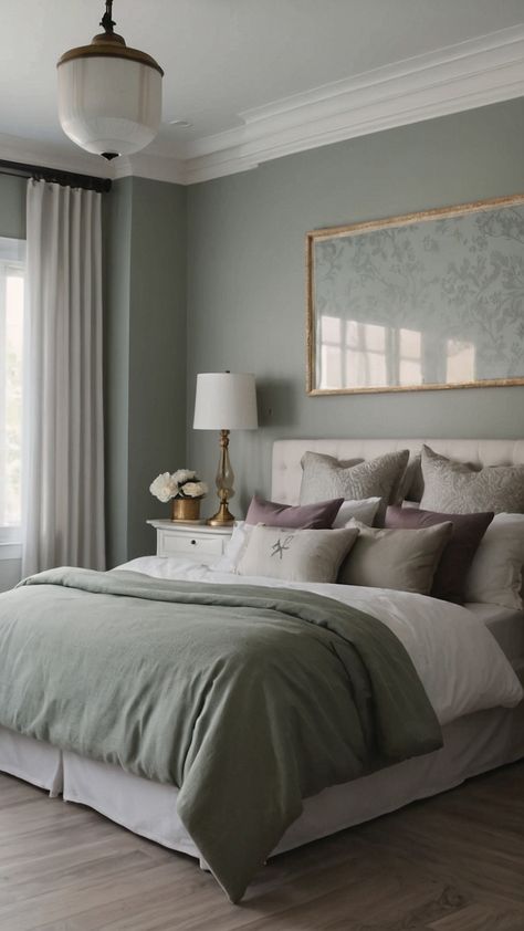 Discover relaxing bedroom decor ideas for dream rooms in this inspiring collection Calming colors modern zen cozy decor and dark design ideas await Zen Den Ideas Cozy, Moody Accent Wall Bedroom, Zen Den Ideas, Beautiful House Ideas, Relaxing Bedroom Decor, Sage Bedroom, Lavish Living Room, Ultra Modern Homes, Brown Roof