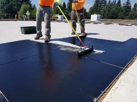 New ASTM Standard Practice D8231 for Electronic Leak Detection (ELD) Quality Control Testing of Roofing and Waterproofing Membranes - Greenroofs.com Roof Waterproofing, Membrane Roof, Bellingham Wa, Church Graphic Design, Roofing Contractors, Roofing Materials, Construction Services, Green Roof, Quality Control