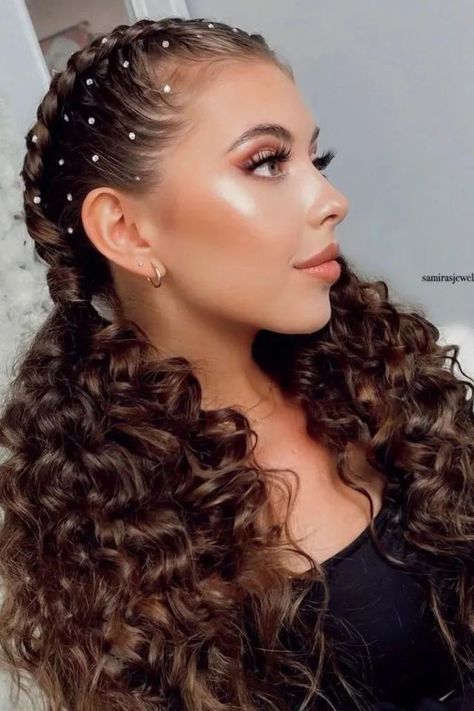 Glam Pigtails Hair Quizzes, Romantic Braid, Avant Guard, Super Cute Hairstyles, Competition Hair, Glamorous Hair, Long Hair Updo, Short Hair Styles Easy, Halsey