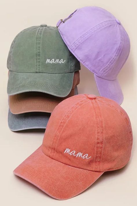 Mama Hat, Closet Candy Boutique, Embroidery Caps, Embroidery Baseball, Mom Hats, Personalized Baseballs, Graphic Tee Dress, Embroidered Baseball, Panel Hat