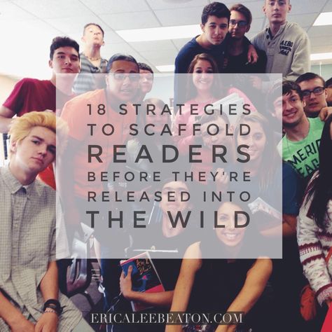 18 Strategies to Scaffold Readers Before They're Released into the Wild Classroom Windows, Reading Is Thinking, Book Whisperer, Fourth Grade Writing, Literacy Coaching, Classroom Strategies, Middle School Reading, Reading Literature, Independent Reading