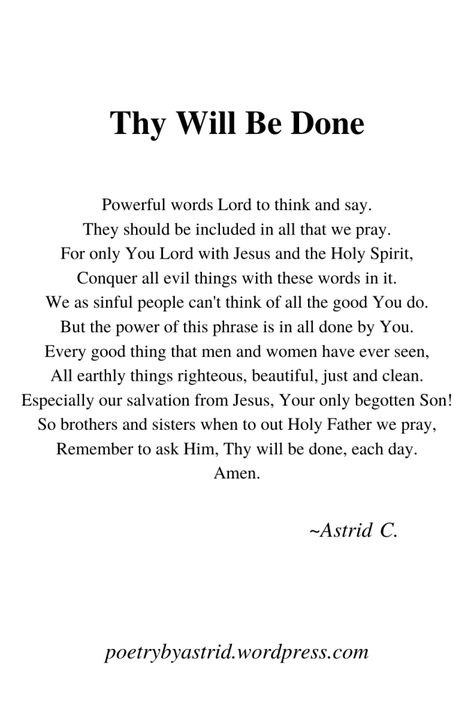 Let Thy Will Be Done, Lord Thy Will Be Done, Thy Will Tattoo, Thy Will Be Done Quotes, Thy Will Be Done Tattoo, Evil Things, Thy Will Be Done, Cross Tattoos, Let Go And Let God