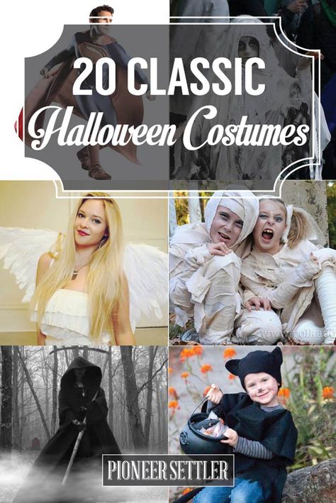 Traditional Halloween Costumes, Costumes Carnaval, Spooky Halloween Costumes, Movie Character Costumes, Classic Movie Characters, Traditional Halloween, Classic Halloween Costumes, What Is Halloween, Homesteading Diy