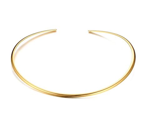 PRICES MAY VARY. Title: XinNuoShangMao Fashion Must-have Stainless Steel Gold Plated Metal Plain Cuff Chocker Collar Necklace for Women (golden). Product Type: Departments > Women > Jewelry > Necklaces > Chokers Metal Choker Necklace, Choker Necklace Gold, Women Choker Necklace, Metal Choker, Golden Ring, Gold Choker Necklace, Velvet Bag, Steel Jewelry, Stainless Steel Jewelry