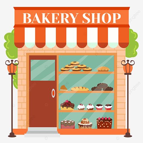 Bakery Clipart Free, Orange Bakery, Bakery Cartoon, Bakery Pictures, German Worksheets, Bakery Clipart, Photo Editing Apps Iphone, Slate Painting, Shop Clipart